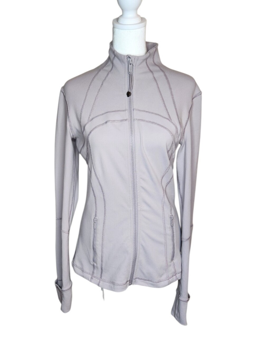 Lululemon Define Jacket Gray Size 8 W4AWK